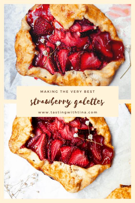 Strawberry Galette Recipe, Vegan Cobbler, Strawberry Galette, Whipped Coconut Cream, Vegan Breads, Beautiful Baking, Vegan Richa, Fall Baking Recipes, Galette Recipe