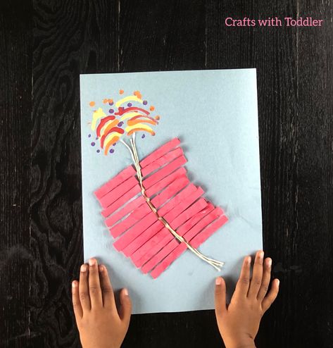 Diwali Activity For Preschool, Diwali Takeaway For Preschool, Easy Diwali Crafts For Kids, Deepavali Craft For Kids, Diwali Activity For Kids, Diwali Crafts For Kids Preschool, Diwali Activities For Preschool, Crafts For Diwali, Diwali Crafts For Kids