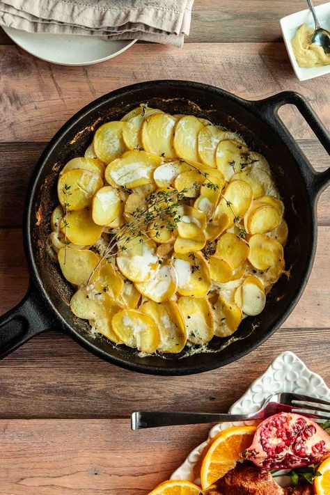 Scalloped Potatoes on the Grill - Camp.Grill.Eat. Recipes On Grill, Scallop Potatoes Recipes, Potatoes On The Grill, Grilled Beets, Scallop Potatoes, Camp Grill, Leftover Potatoes, Potatoes Recipes, Bacon On The Grill