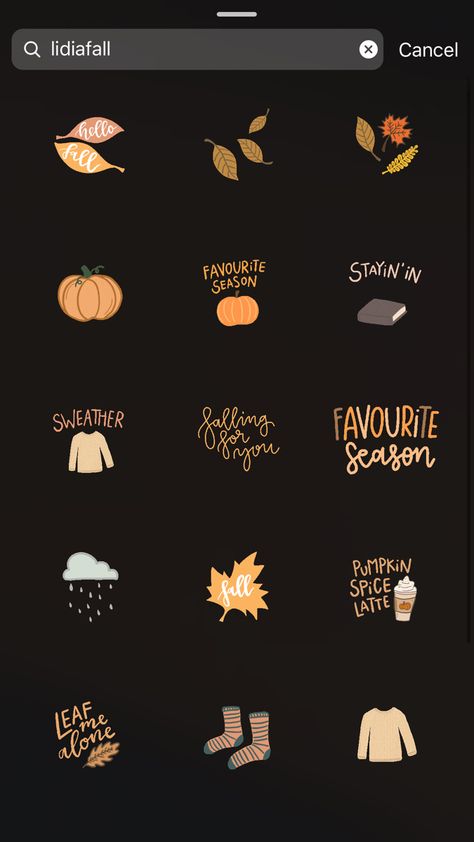 Best fall, autumn, cosy, Halloween, pumpkin Instagram Story GIFs, stickers by @lidiaontheroad, cute GIF ideas for Stories. Instagram Cute Stickers, Cute Stickers For Instagram, Hastag Instagram, Stickers For Instagram, Gifs Aesthetic, Gifs Cute, Instagram Story App, Fall Instagram, Autumn Instagram