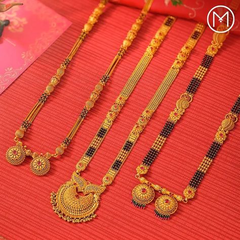 Mangalsutra New Designs Gold, Magal Sutra Design Gold Latest Long, Mangal Sutra Designs Gold, Peshwai Mangalsutra Design, Mangalsutra Chain Designs Gold Modern, Ganthan Design Gold Long Latest, Magal Sutra Design Gold, Temple Mangalsutra Designs, Long Ghantan Design Gold