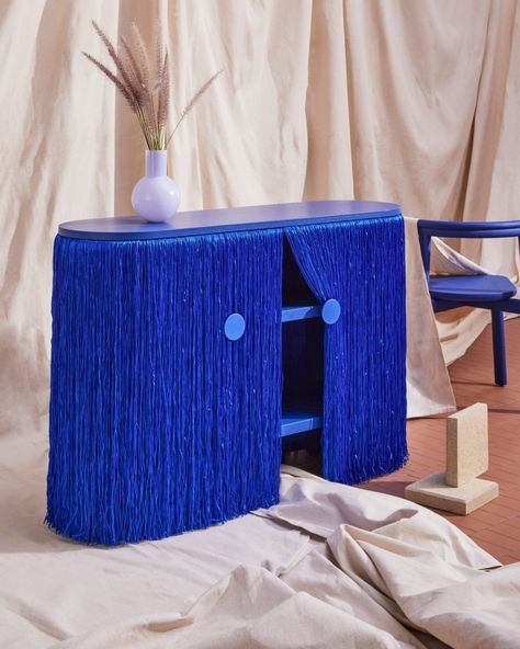 Credenza Storage, Timber Joinery, Timber Shelves, Ultra Blue, The Local Project, Time Design, Furniture Details, Blue House, Cabinet Design