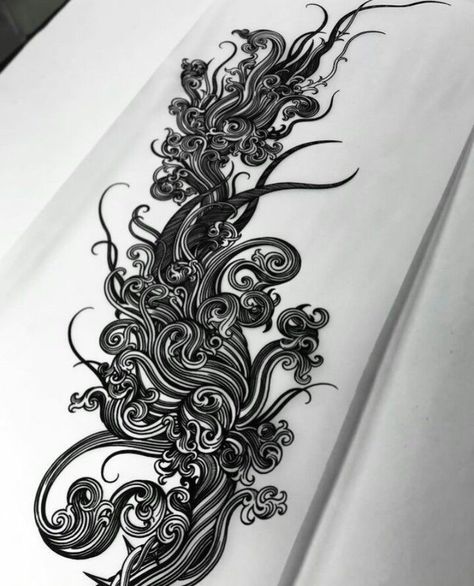 Alexander Grim, Theme Tattoo, Chest Piece Tattoos, Irezumi Tattoos, Doodle Tattoo, Leg Sleeve Tattoo, Detailed Tattoo, Classic Tattoo, Tattoo Cover