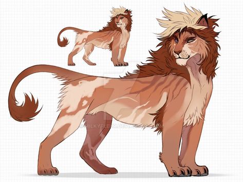 Animal Ocs Art, Wolf Lion Hybrid, Jaquins Fanart, Lion King Oc Art, Loin Drawings, Lion Oc Female, Lioden Lions, Fantasy Lion Art, Lion Oc Art