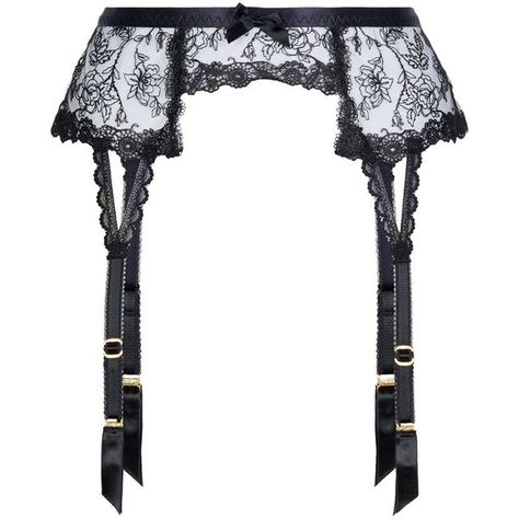 Agent Provocateur Rosa Suspender Belt ($130) ❤ liked on Polyvore featuring intimates, agent provocateur, suspender belt and garter belt Agent Provocateur Lingerie, Lacy Lingerie, Waist Cincher Corset, Garter Belts, Girdles, Waist Training Corset, Lace Garter, Stocking Tights, Rose Lace