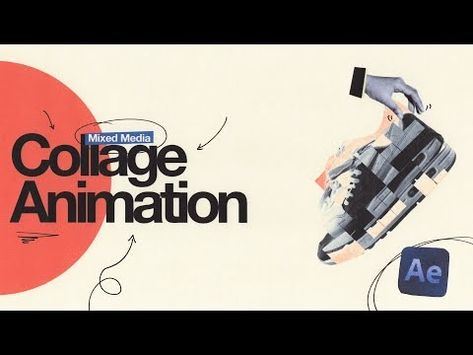 How To Make A Mixed Media Collage Animation (After Effects Tutorial) - YouTube Animated Collage, Collage Motion, Mixed Media Animation, 2024 Wrapped, After Effects Animation, Collage Animation, Animated Infographic, After Effect Tutorial, Animation Tutorial