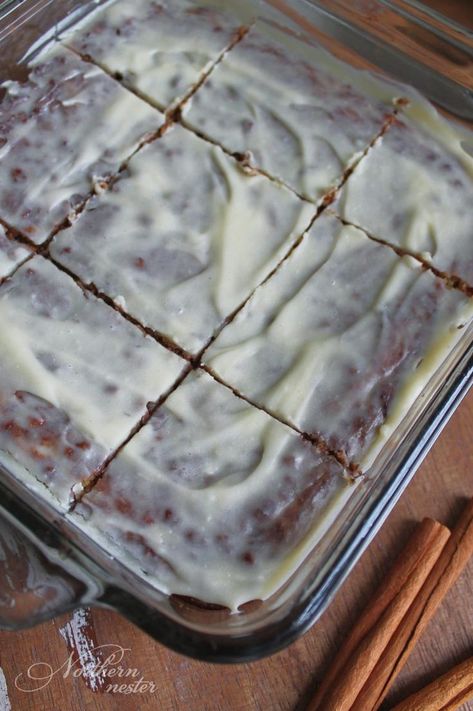 Cinnamon Roll Cake | THM: S, Low-Carb, Gluten-Free - Northern Nester Trim Healthy Mama Recipe, Trim Healthy Mama (thm) Recipes, Trim Healthy Mama Diet, Trim Healthy Mama Dessert, Thm Breakfast, Trim Healthy Recipes, Trim Healthy Mama Plan, Trim Healthy Momma, Trim Healthy Mama Recipes