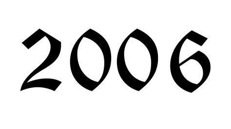 Year 2006 in Review (by Matt Tomer) – RapReviews ပန်းကနုတ် Tattoo, 2006 Aesthetic, 2006 Tattoo, Tato Henna, Graffiti Text, Number Tattoos, Tattoo Stencil Outline, Shoulder Tattoos For Women, Tattoo Font