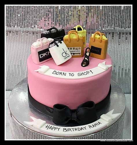 born to shop cake dubai | Flickr - Photo Sharing! Birthday Cake Shopping Theme, Shopping Theme Cake Birthday, Shopping Cake Ideas, Shopping Birthday Cake, Shopping Theme Cake, Born To Shop Cake, Shopping Cake, Chanel Birthday Cake, Cake For Women