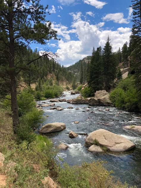 Eleven Mile Canyon, Colorado, truly one of the most beautiful places I’ve ever seen. Colorado Landscape Photography, Colorado Scenery, Colorado Nature, Colorado Landscape, World Most Beautiful Place, Adventure Travel Explore, Dream Vacations Destinations, Places In The World, Most Beautiful Cities