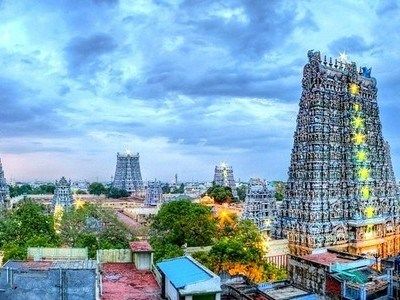 Madurai, Amman, The City, Temple, India