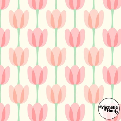 Some fresh color choices for my Tulips in Bloom pattern. The original colors for this design were quite vivid, but I also love these new delicate pastel palettes for spring🌷 • • • • #springfabric #tulipflower #spoonflowerfabric #floralprints #surfacepattern #patterndesigner #spoonflowerdesigner #fabricdesign #prettypatterns #fabricobsessed #tulipseason #tuliplover Pastel Palettes, Peony Pattern, Spring Pattern, Pattern Design Inspiration, Fresh Color, Pastel Palette, Tulip Design, Floral Prints Pattern, Spring Fabric