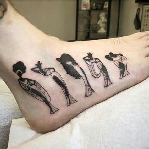 Hercules Disney Tattoo, Muses Tattoo, Hercules Tattoos, Disney Tattoo Designs, Tattoo Ideas Disney, Hercules Muses, Hercules Tattoo, Hercules Disney, Disney Hercules