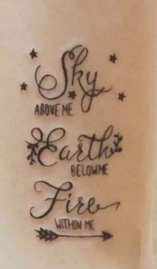 Sky Above Me Earth Below Me Tattoo, Fire Within Me Tattoo, Sky Is The Limit Tattoo, Can I Keep You, Me Tattoo, Mother Tattoos, Sky Is The Limit, Eye Drawing, I Tattoo