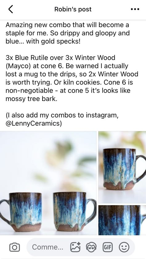 Mayco Winter Wood Glaze Combinations, Snow Glaze Combos, Winter Wood Glaze Combinations, Snow Glaze Combinations, Winter Wood Glaze, Amaco Glaze Layering Snow, Cat Etching, Crazy Ceramics, Mayco Glaze