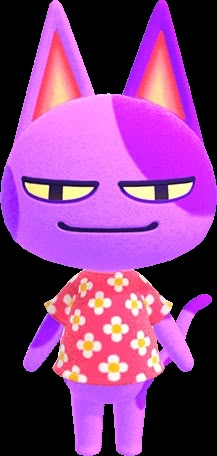 Bob Animal Crossing, Animal Crossing Cats, Lazy Animals, Animal Crossing Wiki, Capricorn Birthday, Purple Animals, Happy Home Designer, Animal Crossing Wild World, Animal Crossing Characters