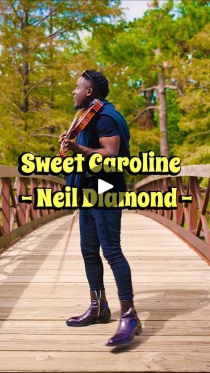 588K views · 21K reactions | Song: 🎵 Sweet Caroline 🎵 by the Icon Neil Diamond⭐️👑 🙏🏿 Neil Diamond Fan Club Neil Diamond Fans #60smusic #70smusic #sweetcaroline #demolaviolinist... | By Demola - The Violinist | Facebook Neil Diamond Songs, 60s Music, Sweet Caroline, Neil Diamond, 70s Music, Violinist, Fan Club, Violin, Songs