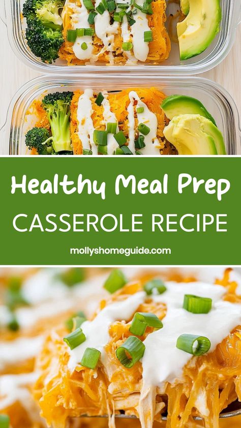 Explore delicious and convenient casserole recipes perfect for meal prep that are both tasty and healthy. Simplify your weekly meals with these flavorful casserole dishes. Enjoy a stress-free cooking experience while still prioritizing your health goals with these nutritious options. Whether you're looking to save time during the week or maintain a balanced diet, these casserole recipes will make meal prep a breeze. Try them out today and elevate your meal prep game! Meal Prep Casserole, Casserole Meal Prep, Casserole Meal, Healthy Casserole, Healthy Casserole Recipes, Weekly Meals, Meal Prep Ideas, Healthy Casseroles, A Balanced Diet