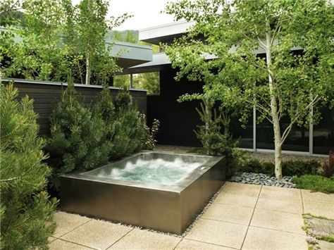 raised stainless steel spa - Diamond Spas Spa Landscaping, Outdoor Hot Tub, Spa Jacuzzi, Endless Pool, Luxury Swimming Pools, Tank Pool, Stock Tank Pool, Jacuzzi Outdoor, Tub Pools