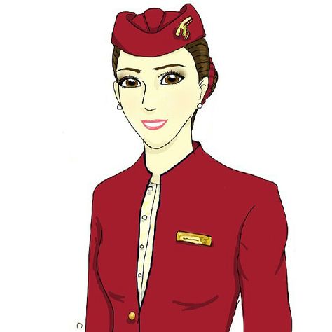 Qatar Airways Stewardess drawing @cee_caw_ceen Qatar Airways Cabin Crew, Plane Drawing, Art Teacher Gifts, Qatar Airways, Cabin Crew, Flight Attendant, Qatar, Beautiful Places To Travel, Teacher Gifts