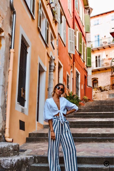 french riviera style guide | wear this there French Riviera Fashion, European Style Outfits, Riviera Fashion, French Riviera Style, European Fashion Summer, Greece Outfit, Italian Chic, France Outfits, Europe Outfits