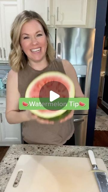 Stephanie Gigliotti on Instagram: "As we get into watermelon season, save this video and share with a friend! The best way to cut watermelon 🍉   #tipsandtricks #lifehacks #watermelontips #howtocutawatermelon #watermelon #summertime" How To Cut A Watermelon, Stephanie Gigliotti, Watermelon Season, Watermelon Sticks, Slice Watermelon, Post Secret, Cut Watermelon, Charcuterie Inspiration, Watermelon Salad