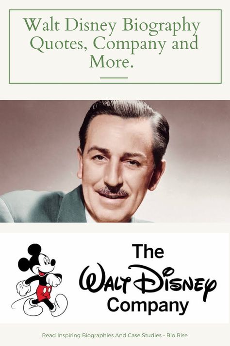 Walt Disney Biography, Oscar Awards, Kansas City Art Institute, Amazing Movies, Walter Elias Disney, 3 Brothers, Animation Movies, Oscar Award, Walt Disney Company