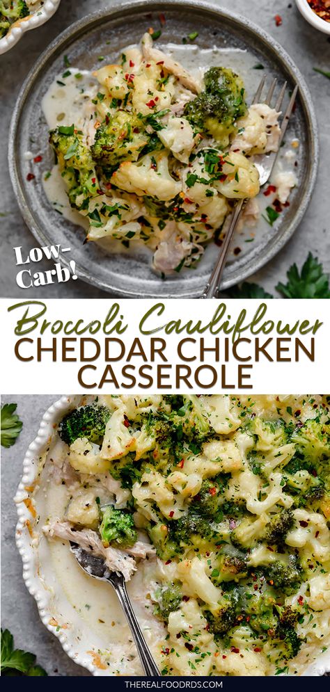 Chicken With Broccoli And Cauliflower, Chicken Broccoli And Cauliflower Recipes, Chicken Broccoli Cauliflower Recipes, Chicken Cauliflower Recipes, Broccoli Cauliflower Chicken, Cheddar Chicken Casserole, Broccoli Cauliflower Recipes, Cauliflower Cheddar, Chicken Brussel Sprouts