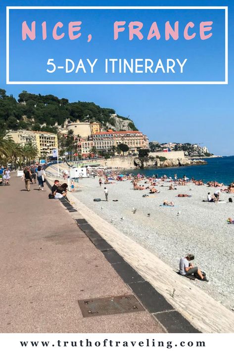 5 Days In Nice France, 4 Days In Nice France, South Of France Itinerary Trips, Day Trips From Nice France, Nice France Itinerary, Nice Itinerary, South Of France Itinerary, France Honeymoon, Culture Of France