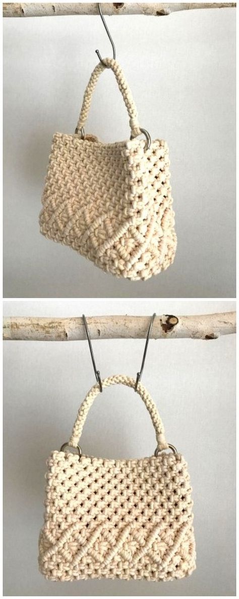 Diy Macrame Purse Tutorials, Macrame Purse Pattern Free, Macrame Handbag Tutorial Patterns, Macrame Bag Diy Tutorials Free Pattern, Macrame Hand Bag, Macrame Bag Pattern Free, Macrame Tote Bag Tutorial, Macrame Purse Diy, Macrame Bag Diy Tutorials