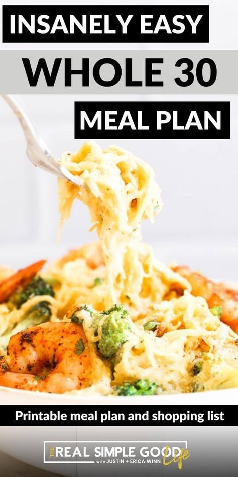 Easy Whole 30, Whole30 Meal Plan, Whole Foods Meal Plan, Easy Meal Plan, 30 Diet, Whole 30 Meal Plan, Paleo Meal Plan, Whole 30 Diet, Baking Soda Beauty Uses