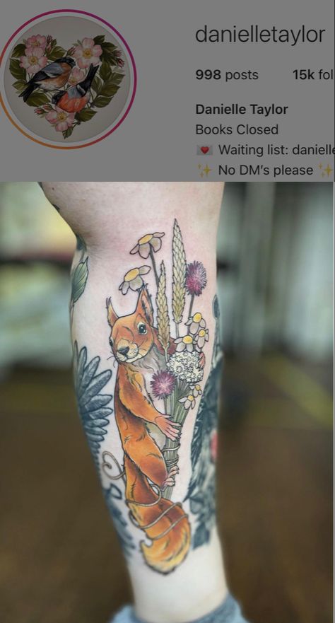 Red Squirrel Tattoo, Squirrel Tattoos, Coverup Ideas, Animal Design Tattoo, Squirrel Tattoo, Tattoo 2024, Outfits And Makeup, Tattoos Arm, Tattoo Arm