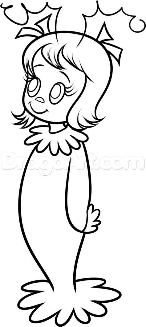 Whoville Characters Coloring Pages Home Sketch  Sketch Coloring Page Cindy Lou Grinch, Grinch Drawing, Grinch Coloring Pages, Grinch Characters, Grinch Christmas Party, Whoville Christmas, Grinch Christmas Tree, Christmas Tree Coloring Page, Grinch Christmas Decorations