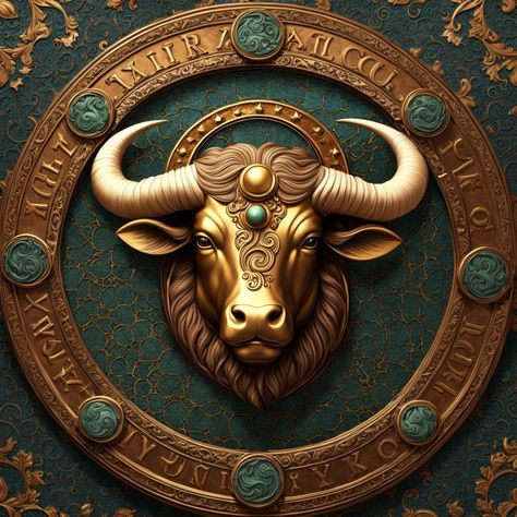 Playground AI - free-to-use online AI image creator Taurus Logo, Taurus Symbols, Taurus Zodiac, Social Media Post, Creating Art, Astrology, Neon Signs