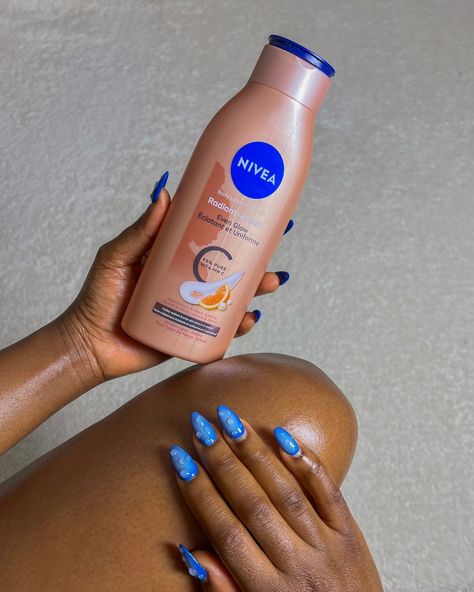 Embracing radiant skin with NIVEA Radiant & Beauty Even Glow body lotion with skin nourishing ingredients. It’s my daily essential for an even, glowing tone. #NIVEA #RadiantandBeautyEvenGlow #foryourshadeofbeautiful #NIVEANigeria Body Lotions For Glowing Skin, Best Body Lotion For Glowing Skin, Body Lotion For Glowing Skin, Nivea Body Lotion, Nivea Soft, Skin Care Basics, Radiant Beauty, For Glowing Skin, Bath And Body Care