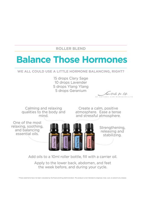 Hormone Essential Oil Blend, Doterra Hormone Balance Woman, Essential Oils For Hormone Balance, Spiritual Essentials, Hormone Balancing Essential Oils, Homemade Creams, Fertility Blend, Crunchy Life, Eo Blends