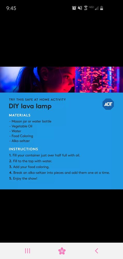 Diy Lava Lamp, Alka Seltzer, Kid Experiments, Oil Water, Home Activities, Food Coloring, Vegetable Oil, Lava Lamp, Mason Jars