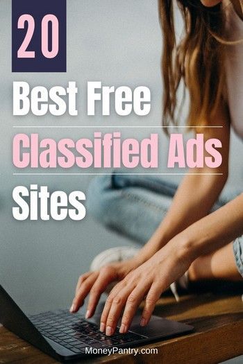 These are the top classified sites where you can post ads for free... Preparing For Retirement, Money Frugal, Thrifty Living, Money Makers, Money Hacks, Smart Business, Free Classified Ads, Budget Saving, Free Ads