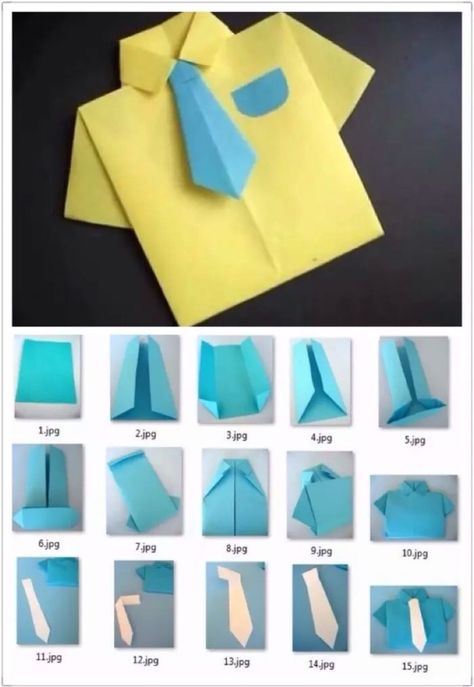 Diy Origami Home, Diy Origami Home Decor, Origami Home Decor, Origami Shirt, Simple Origami, Origami Step By Step, Origami Dress, Origami For Beginners, Origami Fish