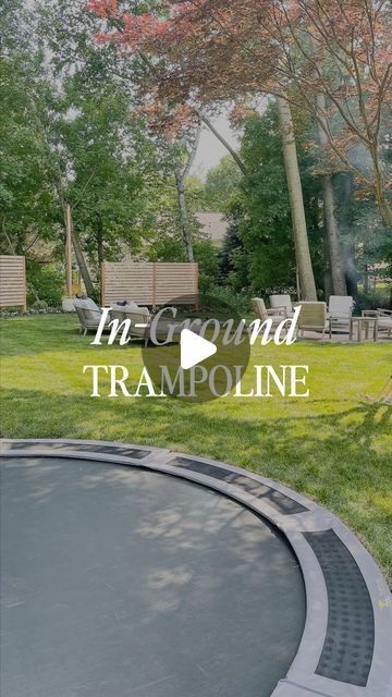 Pool Trampoline Backyard, Trampoline On Ground, How To Build An Inground Trampoline, Diy Trampoline In Ground, Buried Trampoline Backyard Ideas, I’m Ground Trampoline, In Ground Trampoline Landscape, I Ground Trampoline, I Ground Trampoline Ideas