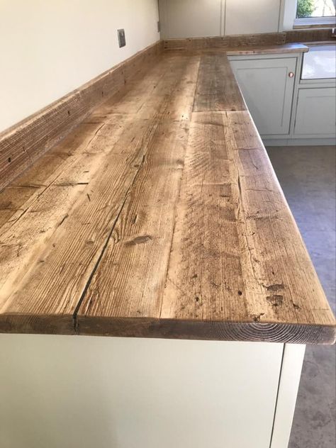 Scaffold Kitchen Worktop, Scaffolding Board Worktop, Rustic Kitchen Worktops, Reclaimed Scaffold Boards, Reclaimed Barn Wood Countertops, Scaffolding Board Kitchen Island, Diy Pallet Countertops, Scaffold Board Kitchen Worktop, Reclaimed Wood Kitchen Countertops