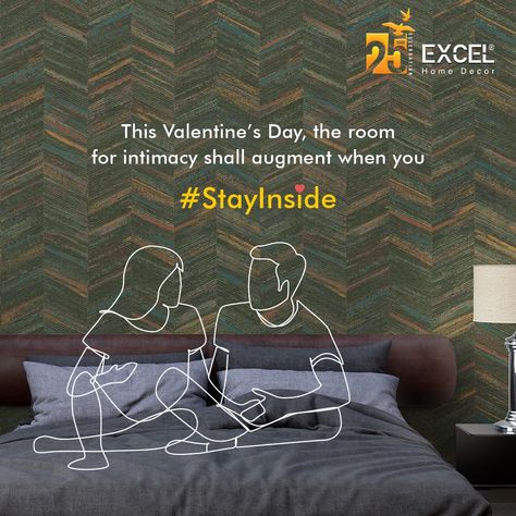 Excel Wallpaper Creative Ads Home Decor Creative Ads, Home Creative Ads, Valentines Day Creative, December Promo, Travel Post, Real Estate Ads, Home Decor Products, Feel Like Home, Wallpaper Decor