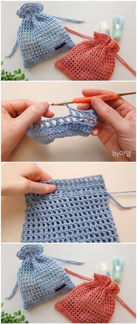 Hadiah Diy, Tote Crochet, Crochet Pouch, Crochet Business, Crochet Clutch, Sweater Crochet, Pola Sulam, 자수 디자인, Crochet Instructions