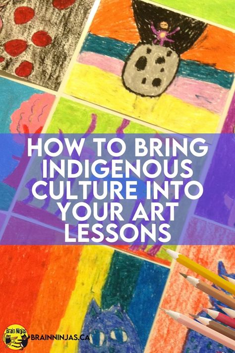 Bringing different cultures into the classroom is so important, especially incorporating the stories and culture of Indigenous people. We always want to make sure that our students feel connected to the history of our country and the people who were here first and a great way to do that is through art. In this blog post, we discuss how we bring Indigenous culture into our school and classroom through the exploration of works by Indigenous artists in Canada. Indigenous Art For Preschoolers, Indigenous Art Preschool, Indigenous People Day Crafts For Kids, Indigenous Canadian Art, Land Based Learning Indigenous, Truth And Reconciliation Activities For Preschool, Indigenous Art Canada, Indigenous Art For Kids Canada, Truth And Reconciliation Art For Kids