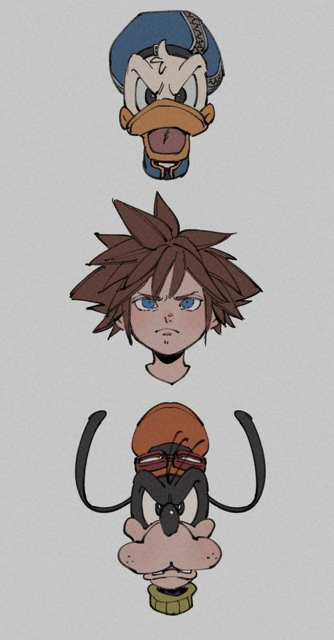 Goofy Kingdom Hearts, Axel Kingdom Hearts, Kingdom Hearts Wallpaper, Kingdom Hearts Ii, Kingdom Hearts Fanart, Sora Kingdom Hearts, Kingdom Hearts Art, Kingdom Heart, Cartoon Heart