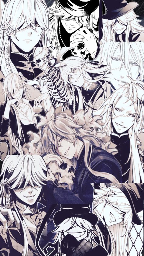 #Blackbutler #undertaker #kuro Black Butler Wallpaper, Black Butler Undertaker, Black Butler Funny, Black Butler Anime, Samsung Galaxy Wallpaper, Butler Anime, Grim Reaper, Disney Pictures, Book Fandoms