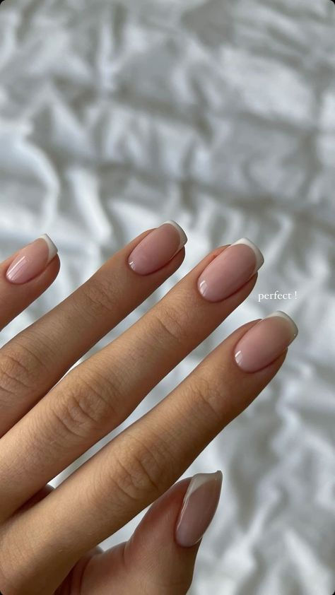 Natural Nails Manicure, Trends Nails, Gel Toe Nails, Wow Nails, Subtle Nails, Pretty Gel Nails, Cute Gel Nails, Soft Nails, Short Acrylic Nails Designs