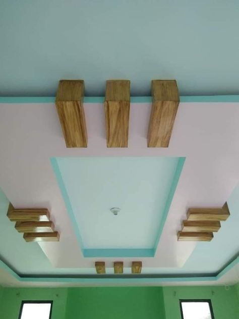 Pop Colour Combination For Hall, Pop Ceiling Colour Combination, Ceiling Colour Combination, Wall Designs For Hall, Colour Combination For Hall, Ceiling Colour, Exterior Paint Color Combinations, Gypsum Design, Ceiling Paint Colors