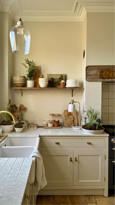 Farrow & Ball Old White Paint 5L … curated on LTK Old White Farrow And Ball, All White Farrow And Ball, Warm Kitchen Ideas, Farrow And Ball Kitchen, Off White Kitchens, Bio Happy, Warm Kitchen, Vintage Friends, Living Room Redo