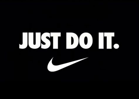 Just Do It. Just Do It Aesthetic, Just Do It Poster, Cute Soccer Couples, Just Do It Logo, Soccer Couples, Just Do It Wallpapers, Graphic Design University, Just Do It Nike, Deco Room